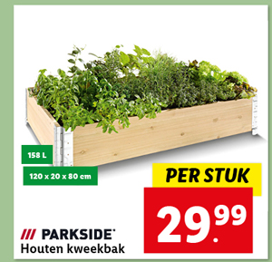 Parkside Houten kweekbak