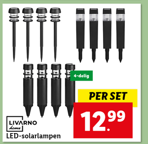Livarno Home LED-solarlampen