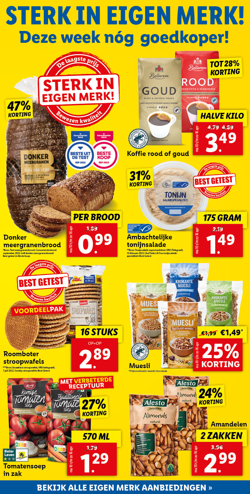 Sterk in eigen merk