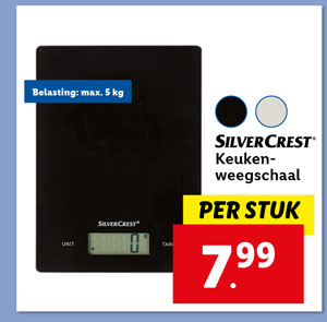 Silvercrest Keukenweegschaal