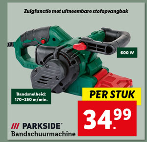 Parkside Bandschuurmachine