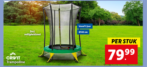 Crivit Trampoline Ø140 cm