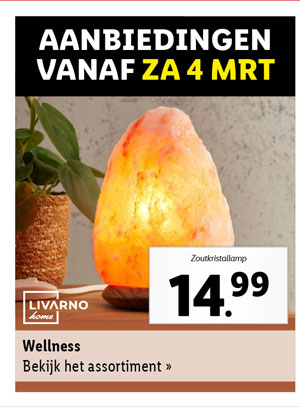 Bekijk alle wellnessaanbiedingen vanaf zaterdag 4 maart