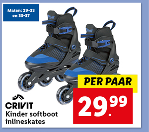 Crivit Kinder softboot inlineskates