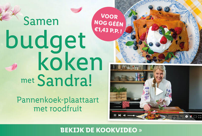 Samen budgetkoken met Sandra!