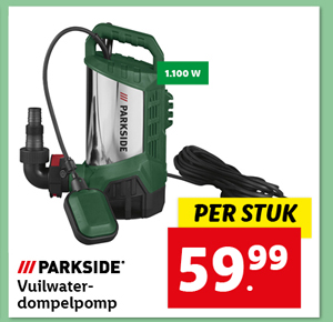 Parkside Vuilwaterdompelpomp 1100 W