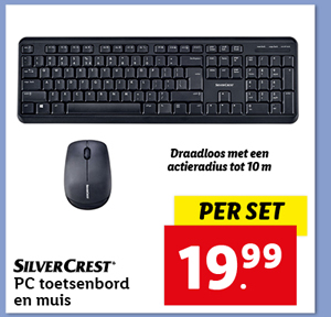 Silvercrest PC toetsenbord en muis
