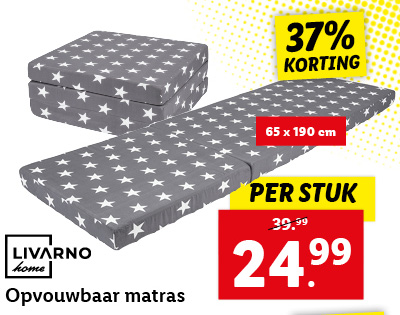 LIVARNO home Opvouwbaar matras