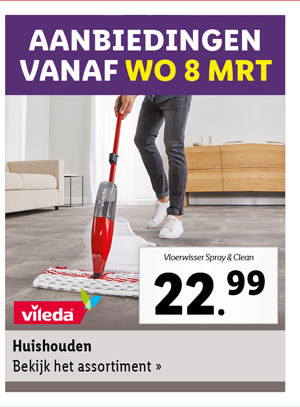 Bekijk alle aanbiedingen voor huishoudelijke apparaten vanaf woensdag 8 maart