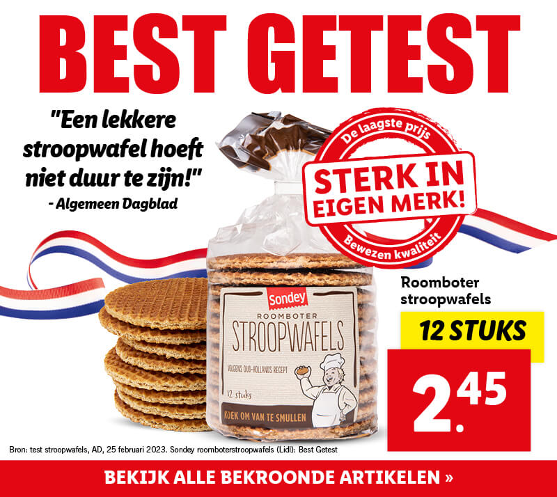 Beste getest stroopwafels