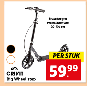 Crivit Big Wheel step