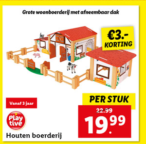 Playtive Houten boerderij