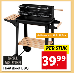 GRILLMEISTER Houtskool BBQ