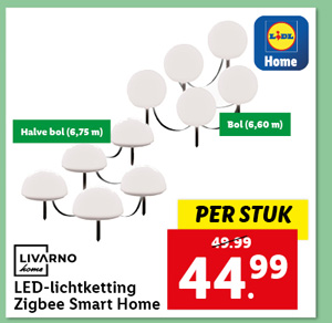 Livarno Home LED-lichtketting - Zigbee Smart Home
