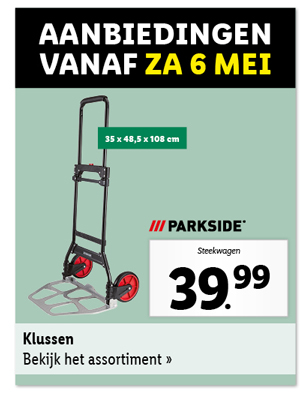 Bekijk alle aanbiedingen voor klusartikelen vanaf zaterdag 6 mei