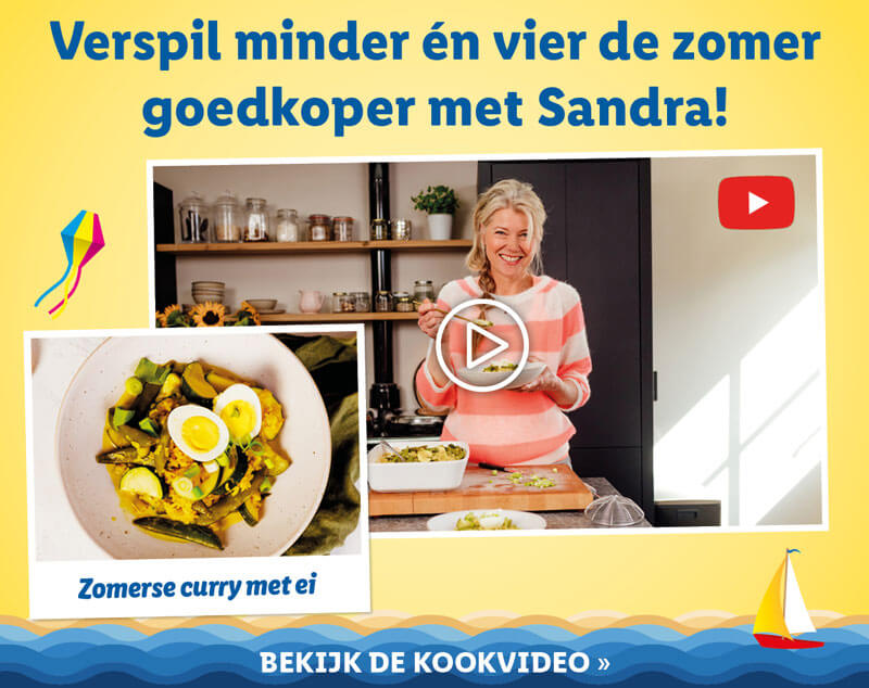 Voordelige zomerrecepten van Sandra Ysbrandy