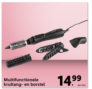 Silvercrest Multifunctionele krultang- en borstel