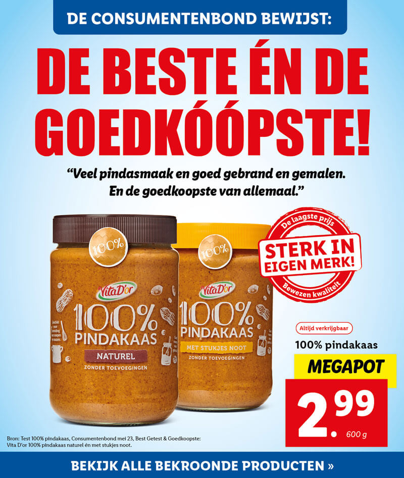 Best Getest pindakaas