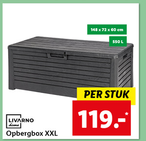 Livarno Home Opbergbox XXL