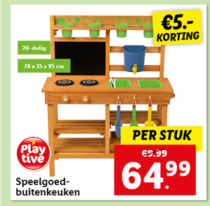 Playtive Buiten speelgoedkeuken