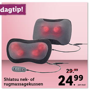 Silvercrest Shiatsu-massagekussen