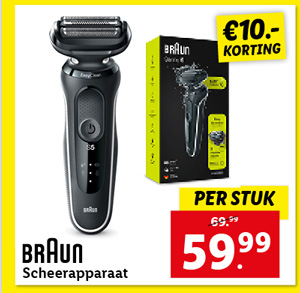 BRAUN Scheerapparaat