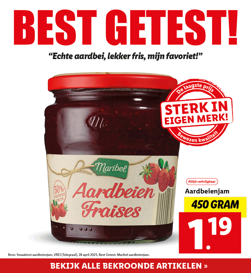 Best getest aardbeienjam