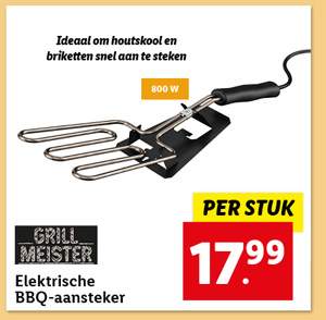 GRILLMEISTER Elektrische BBQ-aansteker