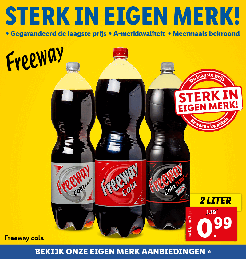 Sterk in eigen merk