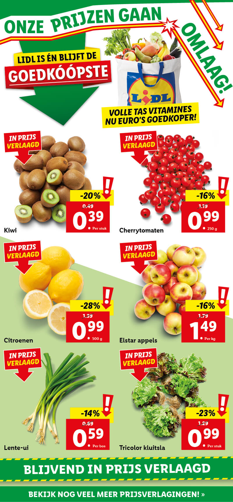 Prijsverlagingen