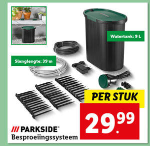 Parkside Besproeiingssysteem
